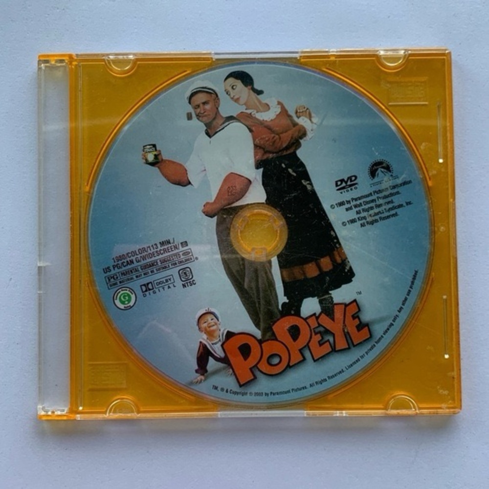 Popeye DVD
